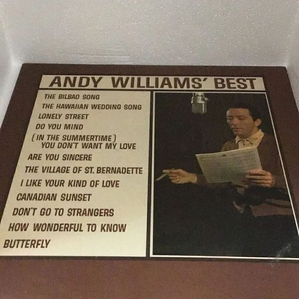 Vintage record Andy Williams best